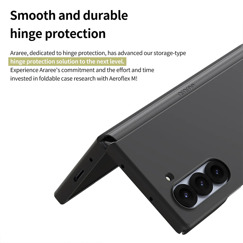 Araree Aero Flex M Case for Galaxy Z Fold6 – Premium Hinge Protection with MagSafe Compatibility - Image 4