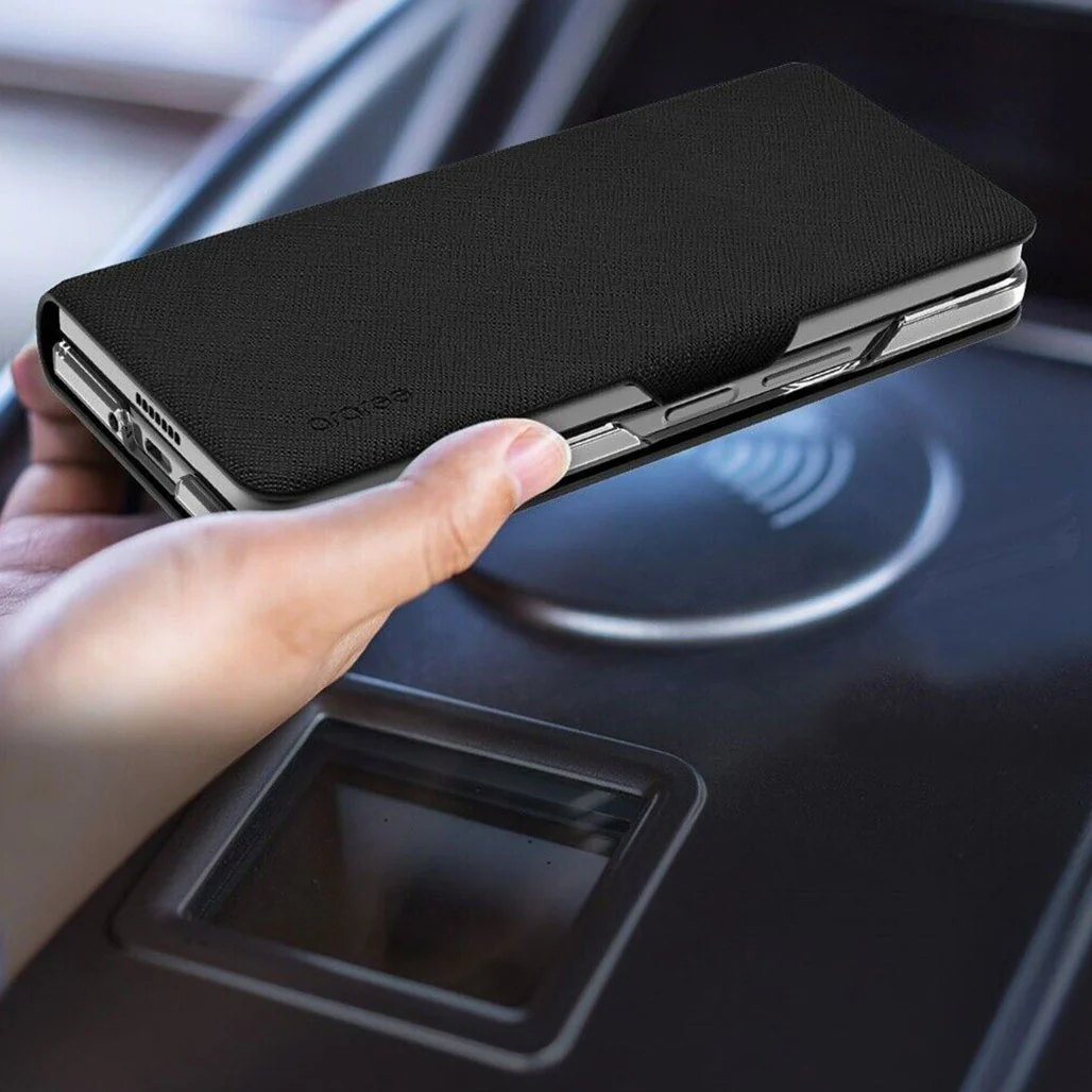 Araree Bonnet Diary For Galaxy Z Fold5 - Black - Image 3
