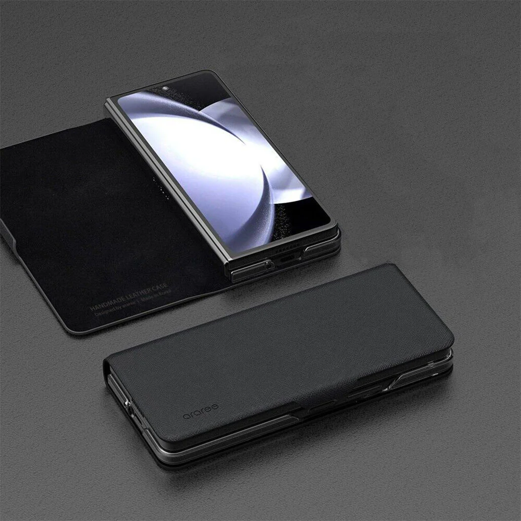 Araree Bonnet Diary For Galaxy Z Fold5 - Black - Image 4