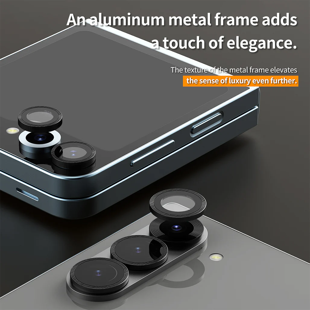 Araree Core MR Ring Camera Glass for Samsung Galaxy Z Flip 6 - Image 3