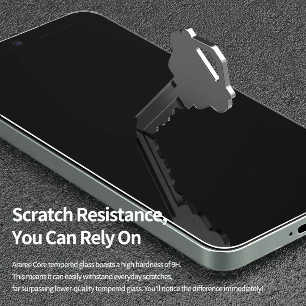 Araree Core Clear Screen Protection (2-Pack) for Galaxy S25 Ultra - Premium Glass Protection, Easy Installation - Image 3