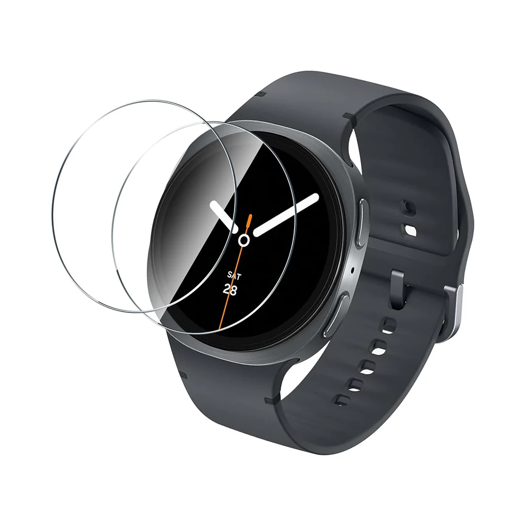 Araree Core Tempered Glass Screen Protector for Samsung Galaxy Watch 8 Series (2-Pack)
