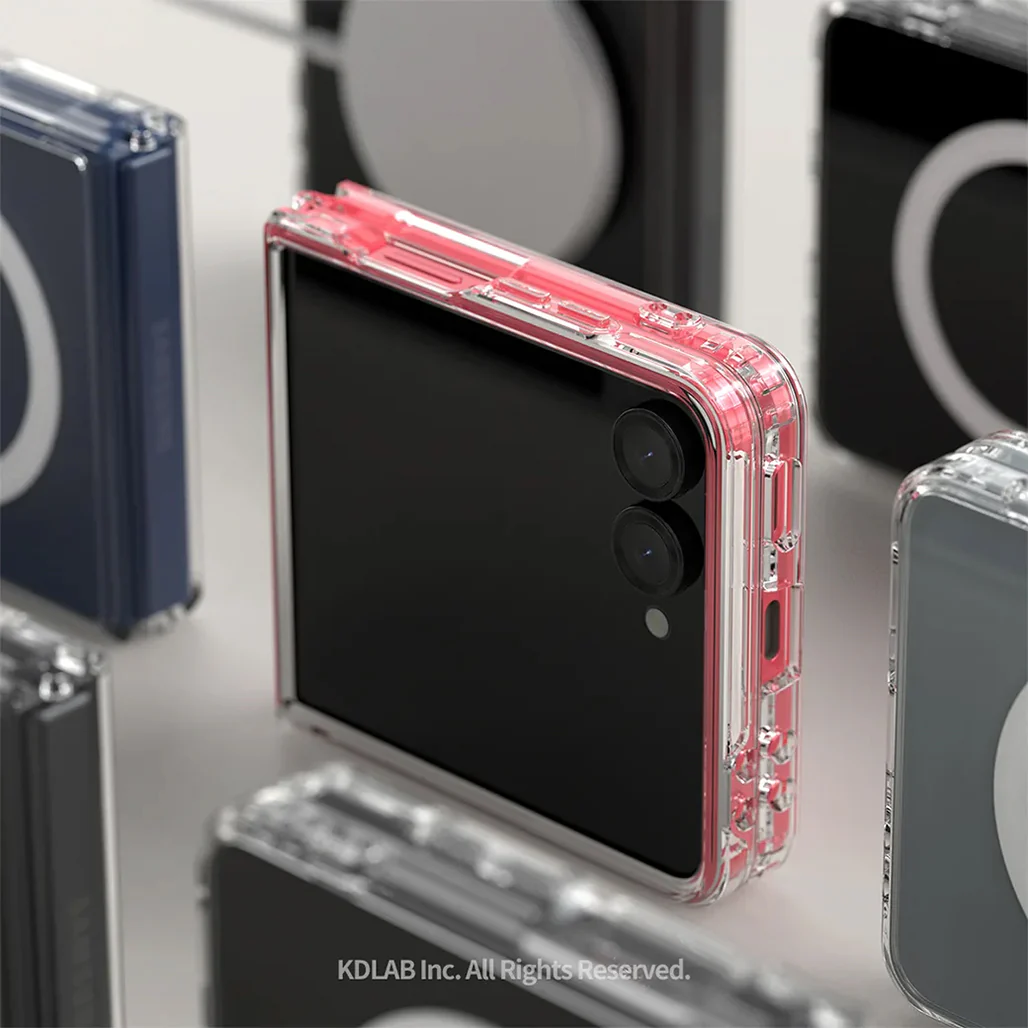 Araree Duple M Clear MagSafe Case for Samsung Galaxy Z Flip 7 - Image 4
