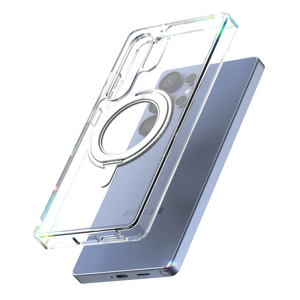 Araree Duple M Stand Case for Samsung Galaxy S25 Ultra – Clear Protection with Magnetic Charging & 360° Kickstand - Image 2