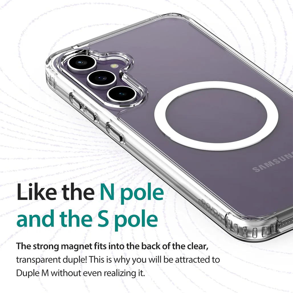 Araree Duple MagSafe - Samsung Galaxy S23 FE Clear Case - Image 3