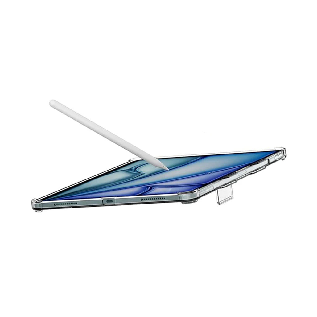 Araree FLEXIELD SP Protective Clear Cover for iPad Air 11" M2 – Shock-Absorbing TPU & Polycarbonate Case with 4-Level Angle Adjustment, Pencil Storage, and Convenient Stand - Image 2
