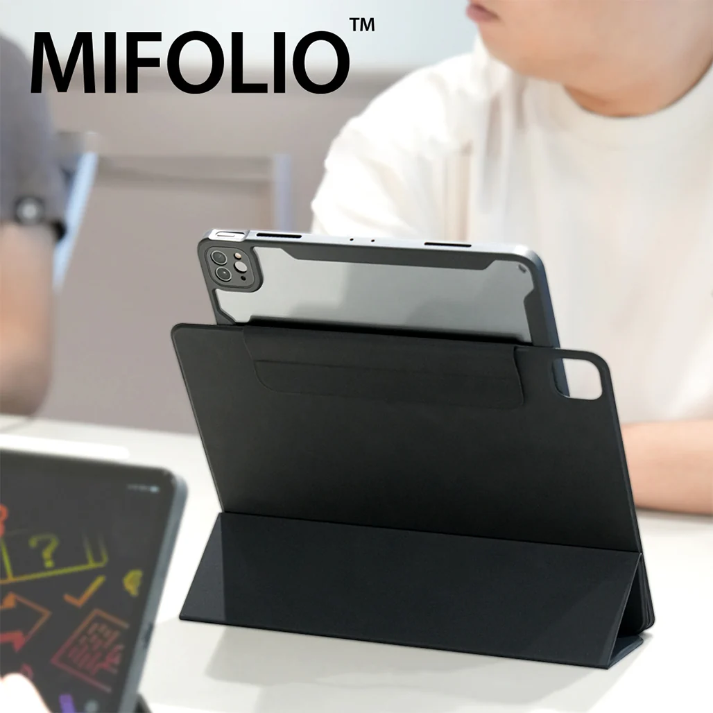 Araree HIFOLIO Magnetic Case for iPad Air 11" - Premium Shock Absorption, Auto Wake-Up, and Pencil Protection - Image 4