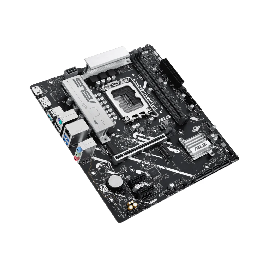 ASUS PRIME B860M-K DDR5 - micro-ATX Motherboard with Intel® B860 Chipset, PCIe 5.0, USB 10Gbps, and AI PC Support - Image 4
