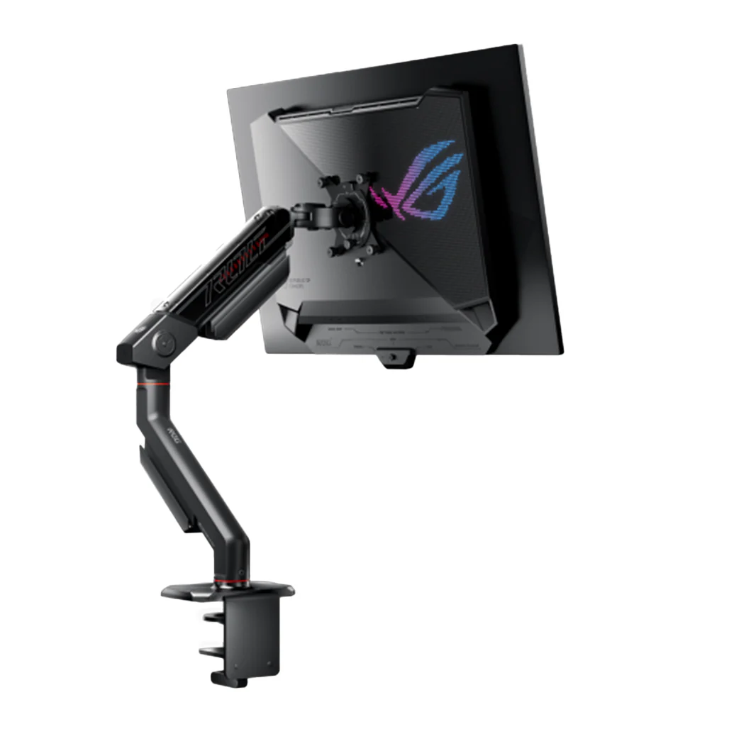 ASUS ROG Ergo Monitor Arm AAS01 – Adjustable Gaming Monitor Mount with Cable Management, VESA Compatibility, and Durable Mechanical Spring System - Image 6