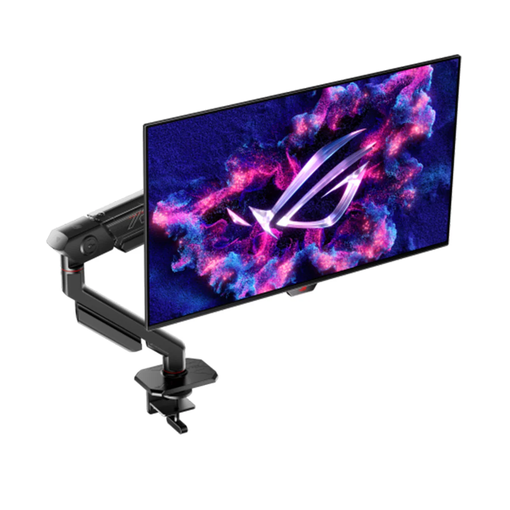 ASUS ROG Ergo Monitor Arm AAS01 – Adjustable Gaming Monitor Mount with Cable Management, VESA Compatibility, and Durable Mechanical Spring System - Image 7