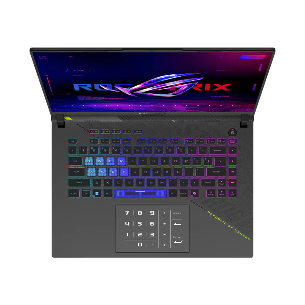 Asus ROG Strix G16 (2025) - G614PP-WH94 - 16" - Ryzen™️ 9 8940HX - 16GB Ram - 1TB SSD - RTX 5070 8GB - Image 2