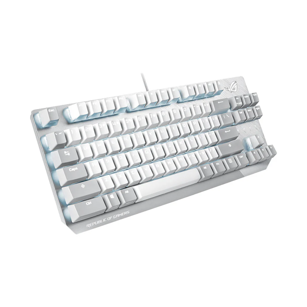 Asus ROG Strix Scope NX TKL - Moonlight White - Image 2