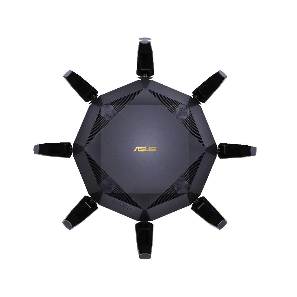 ASUS RT-AX89X - 12-stream AX6000 Dual Band WiFi 6 (802.11ax) Router supporting MU-MIMO and OFDMA technology