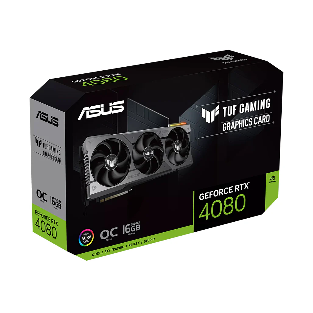 Asus TUF Gaming GeForce RTX™ 4080 16GB GDDR6X OC Edition with DLSS 3, lower temps, and enhanced durability - Image 8