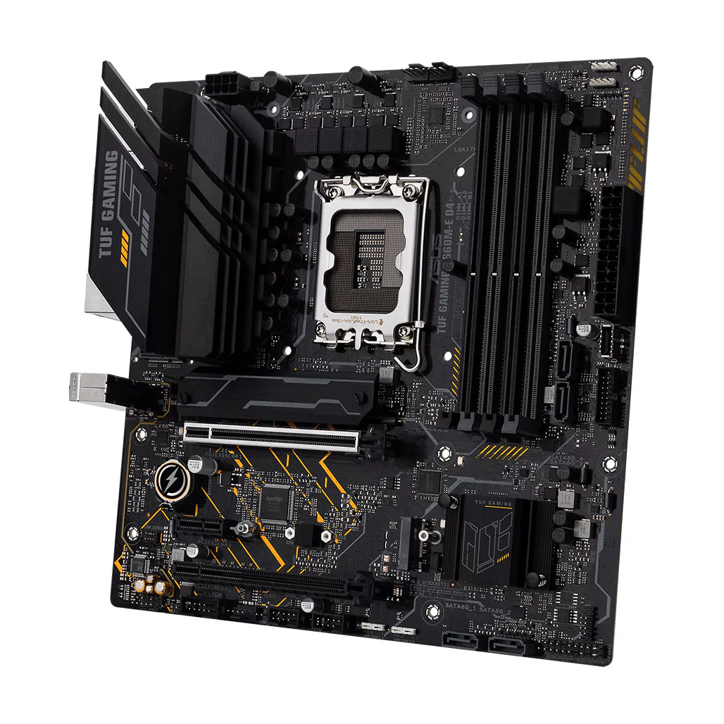 Asus TUF Gaming Motherboard B660M-E D4 - Image 3