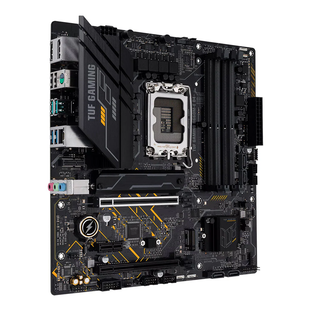 Asus TUF Gaming Motherboard B660M-E D4 - Image 5