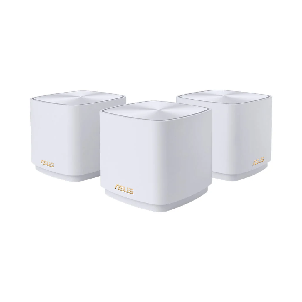 ASUS ZenWiFi AX Mini XD4 (White) – 3-Pack Mesh WiFi System, AX1800, Dual-Band, AiMesh, Alexa & IFTTT Support - Image 4