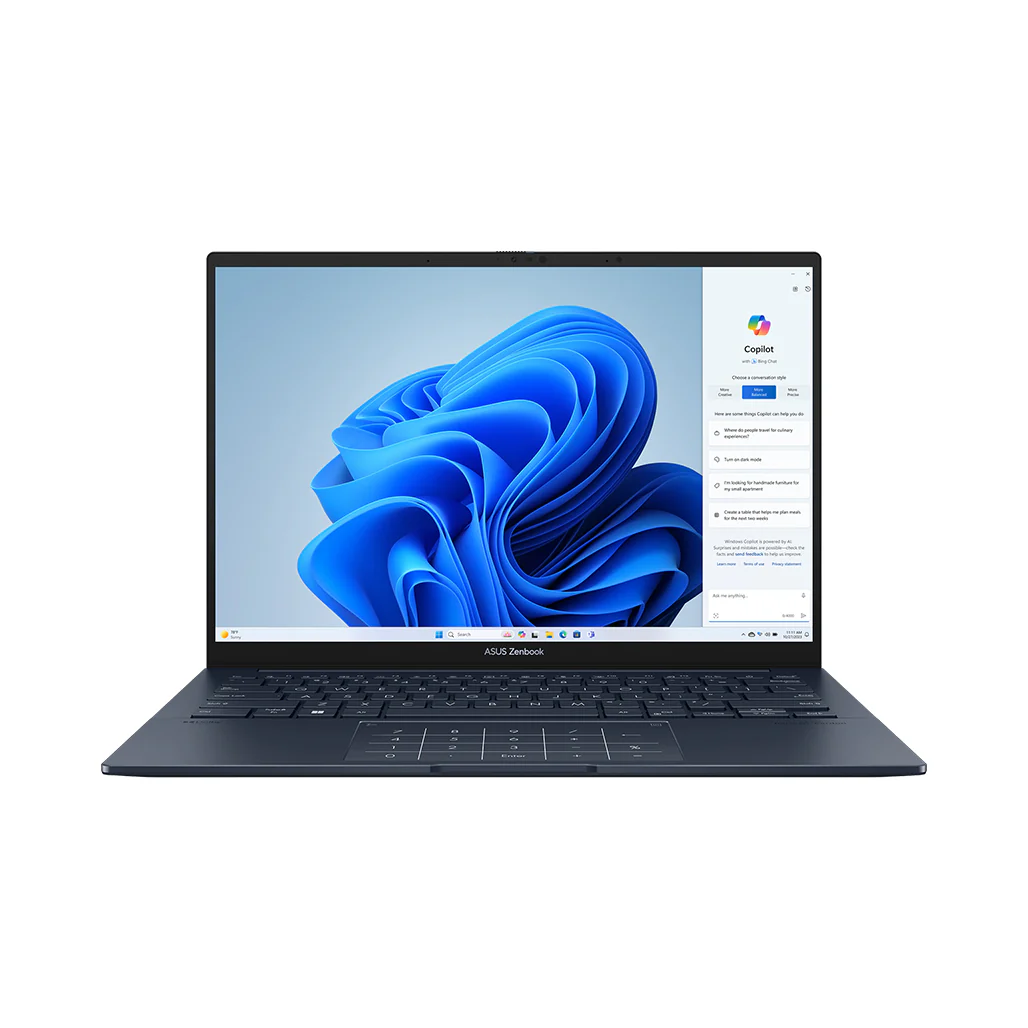 Asus Zenbook 14 OLED UX3405MA-PZ464W - 14" Touchscreen - Core Ultra 9 185H - 16GB Ram - 1TB SSD - Intel Arc Graphics - 3Years Warranty