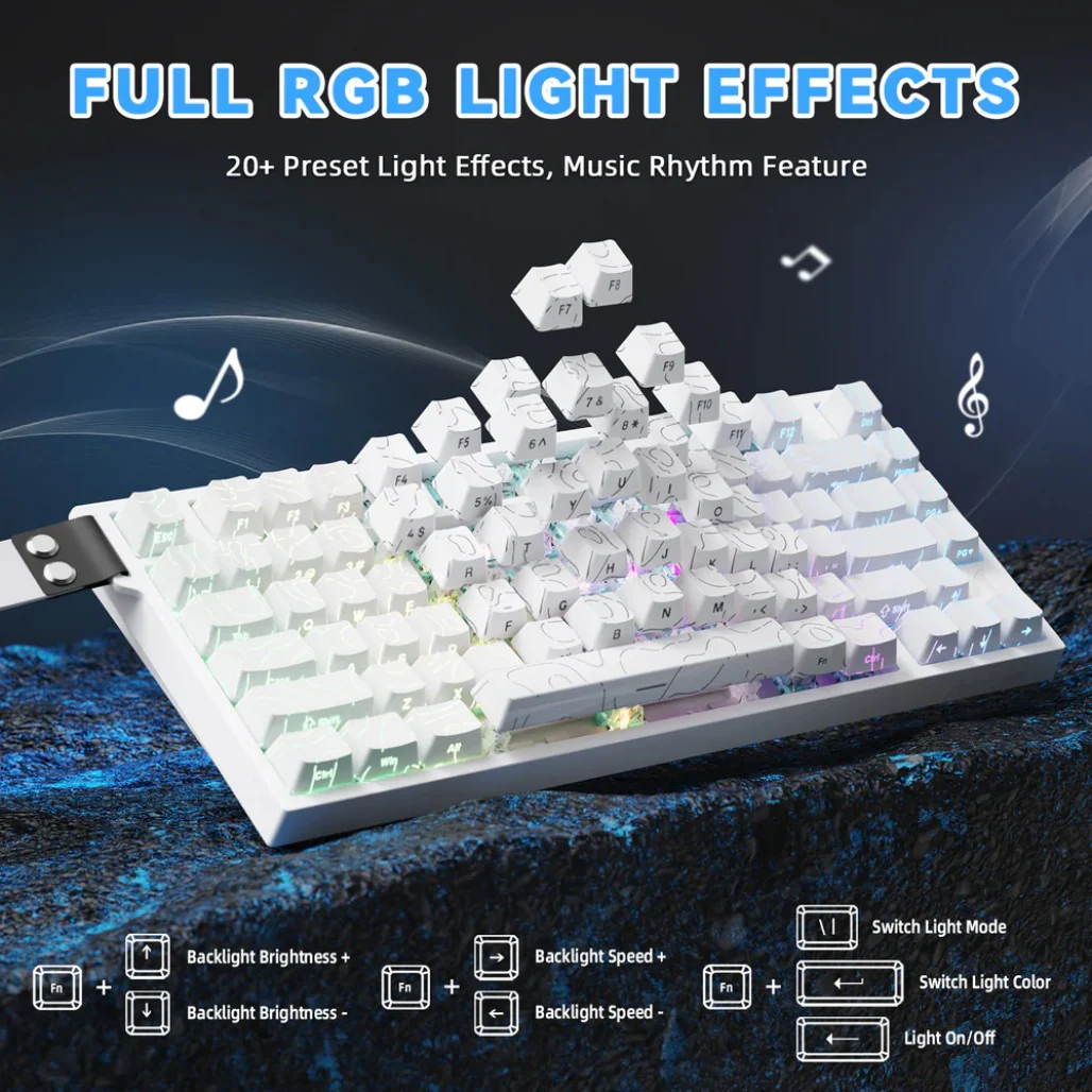 Attack Shark R82 HE - 75% Wired Magnetic Gaming Keyboard - Image 11