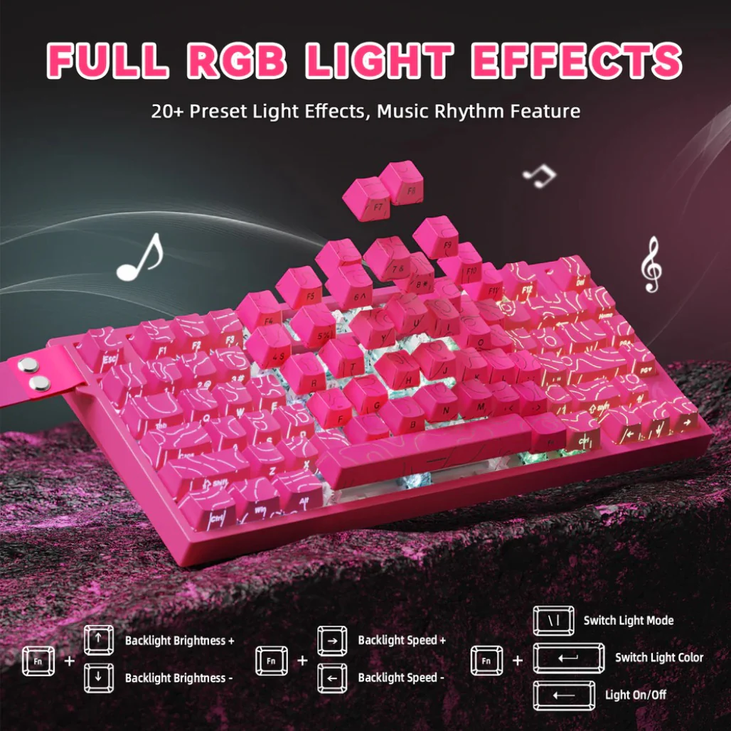 Attack Shark R82 HE - 75% Wired Magnetic Gaming Keyboard - Image 12