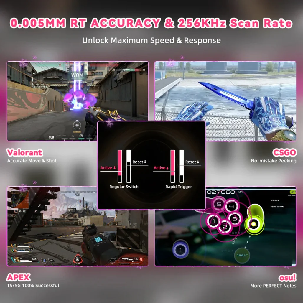Attack Shark R82 HE - 75% Wired Magnetic Gaming Keyboard - Image 20