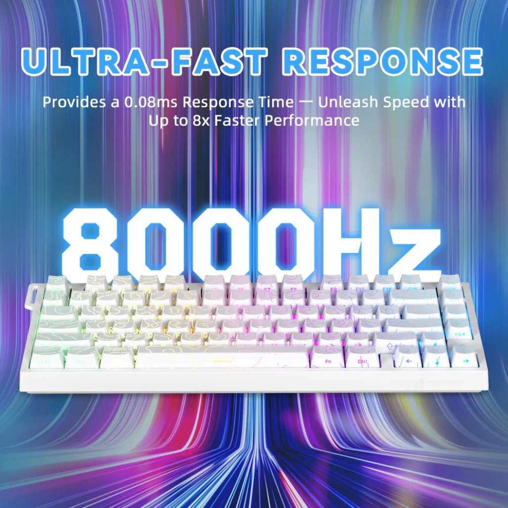 Attack Shark R82 HE - 75% Wired Magnetic Gaming Keyboard - Image 5