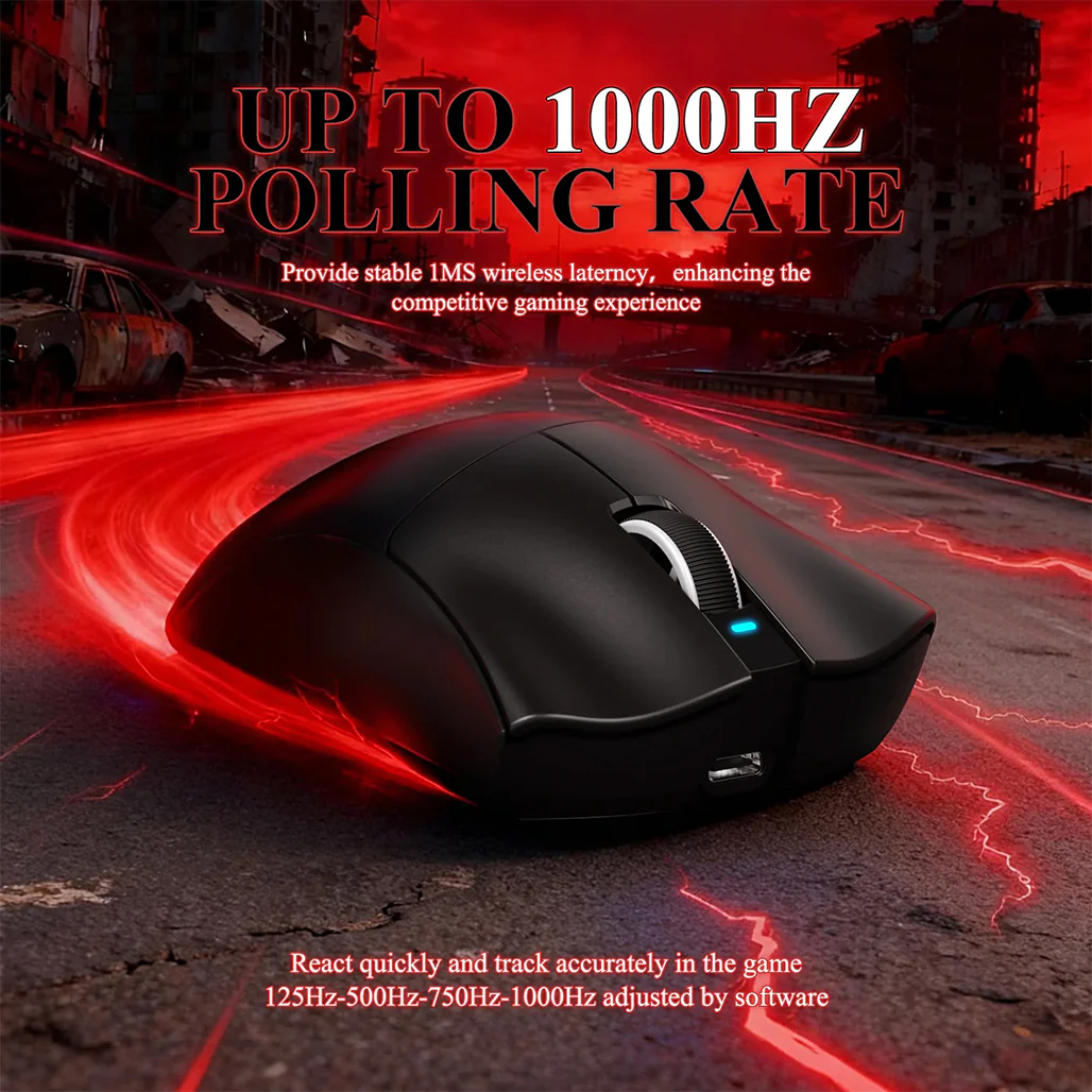 Attack Shark V3 PRO Ultra-Light Tri-Mode Gaming Mouse - Image 6