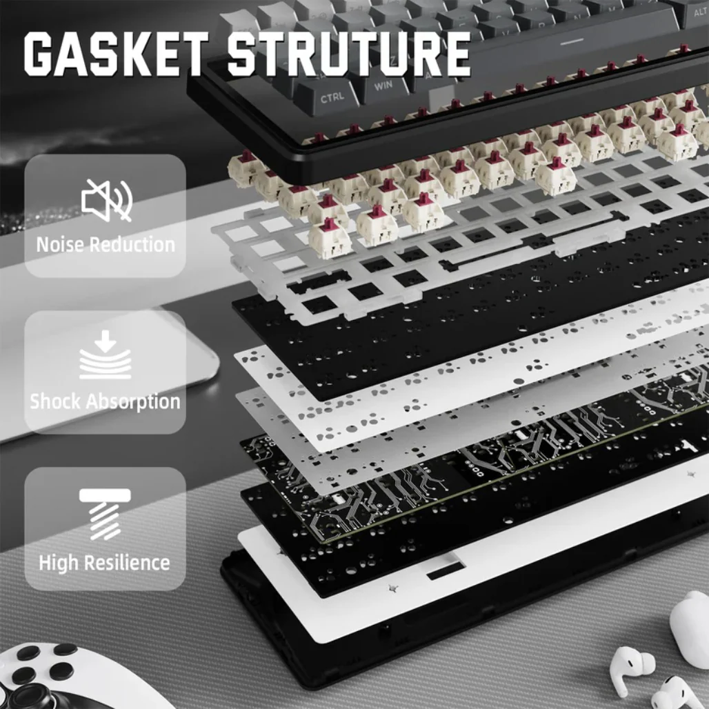 Attack Shark X66 Wireless Mechanical Gaming Keyboard - Image 7