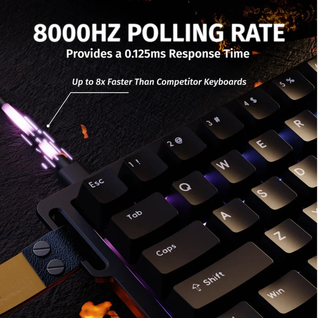 Attack Shark X68 HE - Wired Mechanical Gaming Keyboard - Image 9