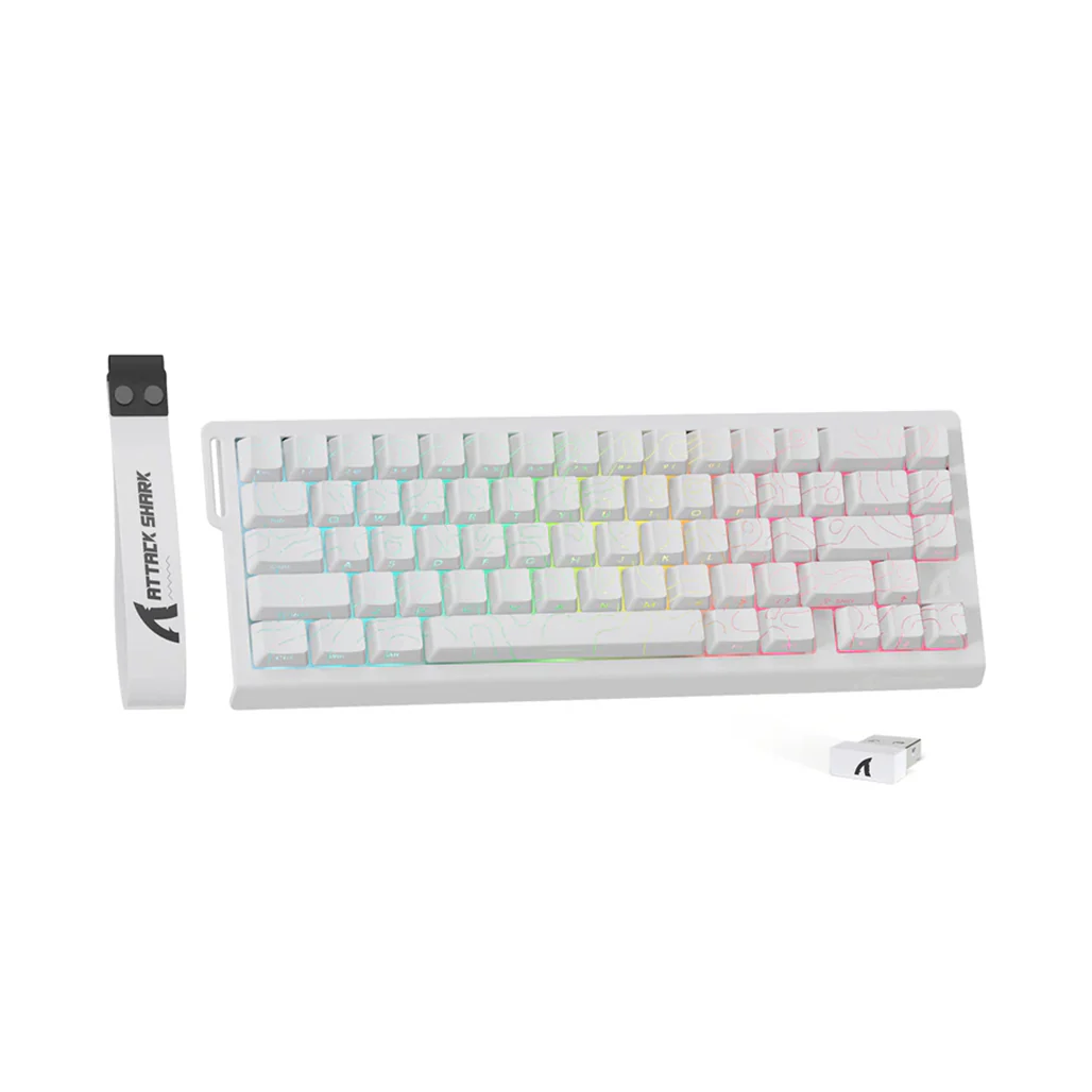 Attack Shark X68 Pro HE - Wireless Mechanical Gaming Keyboard - Image 2