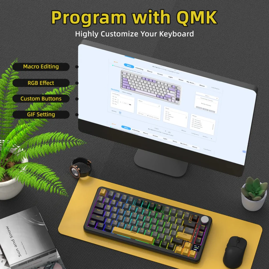 Attack Shark X85 Pro - 75% Wireless Mechanical Gaming Keyboard - Image 3