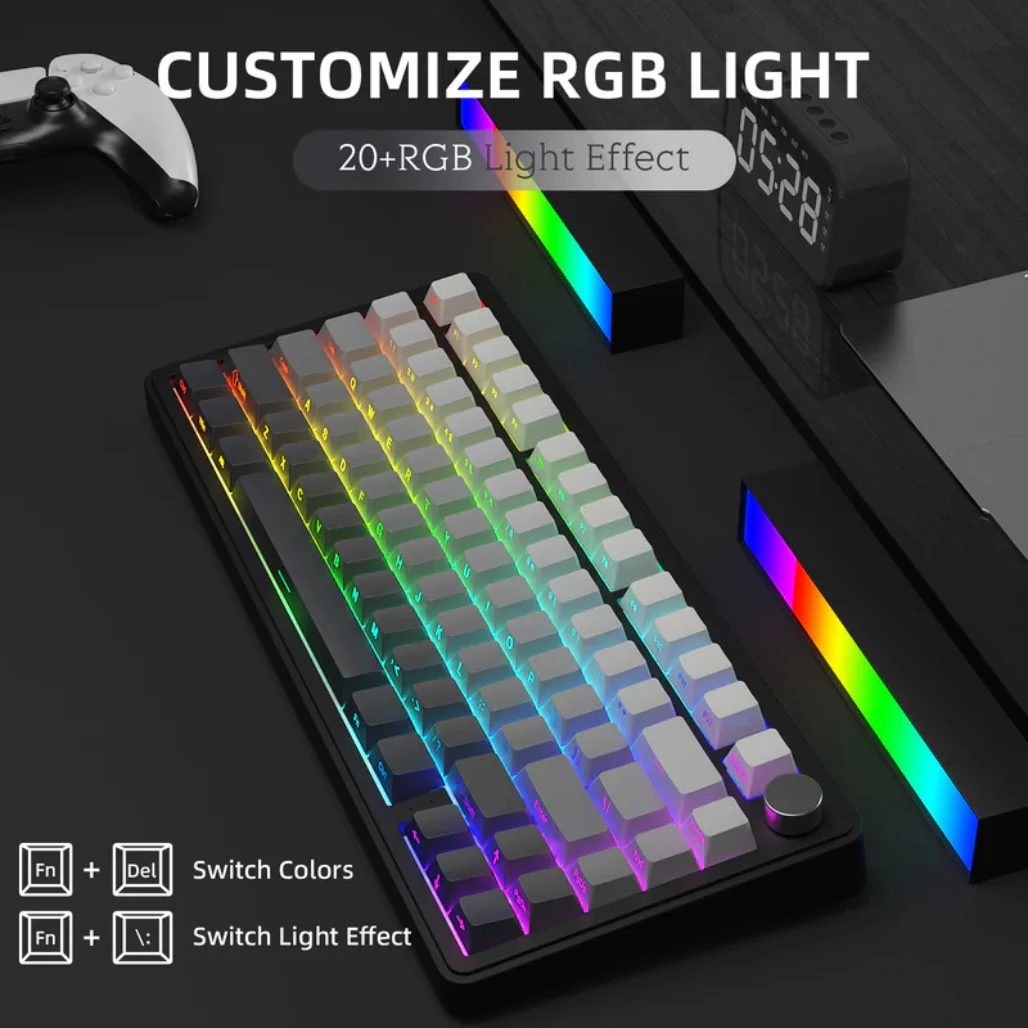 Attack Shark X85 - Wireless Mechanical Gaming Keyboard - Image 9