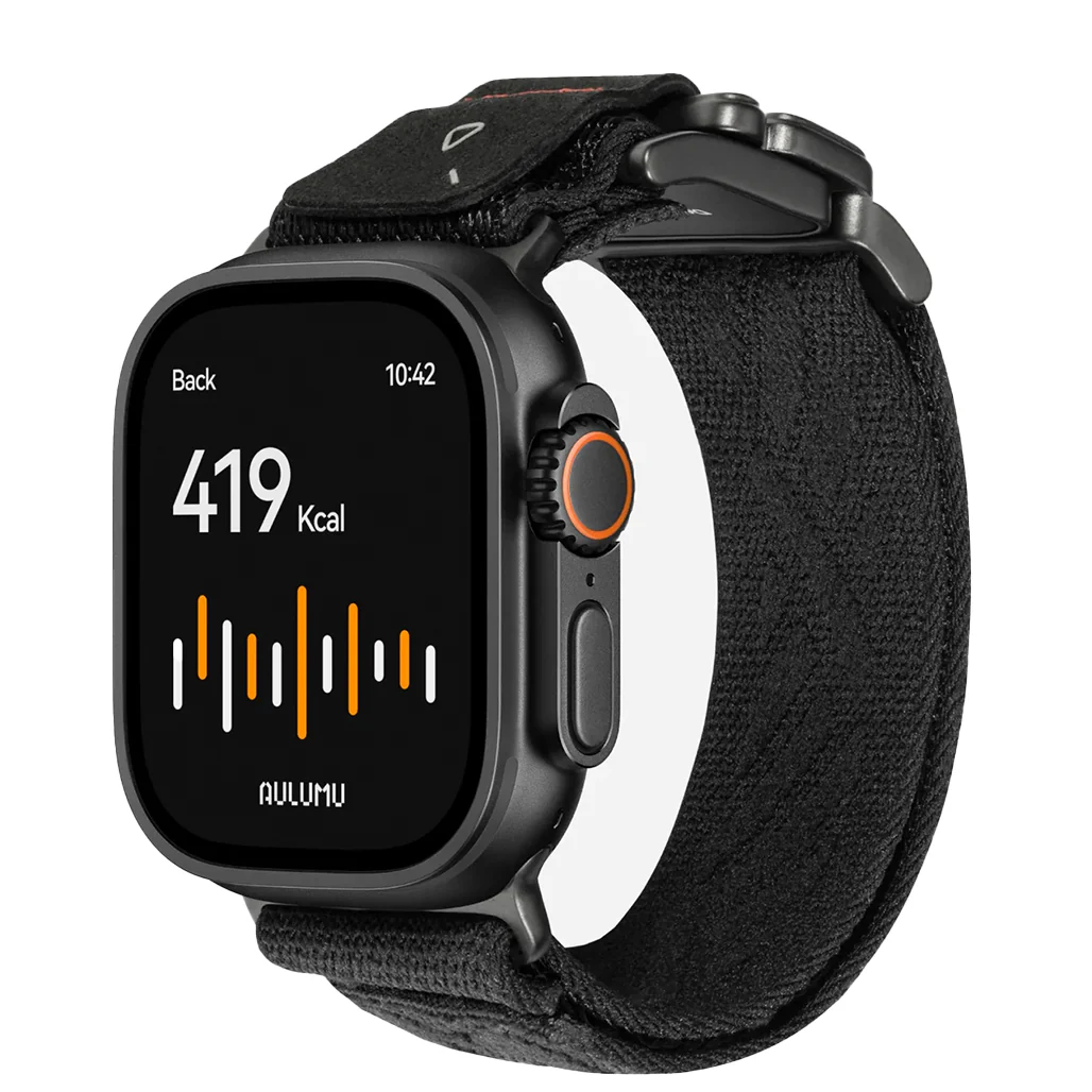 Aulumu C03 - Titanium Mag Buckle Quick-Release Band for Apple Watch