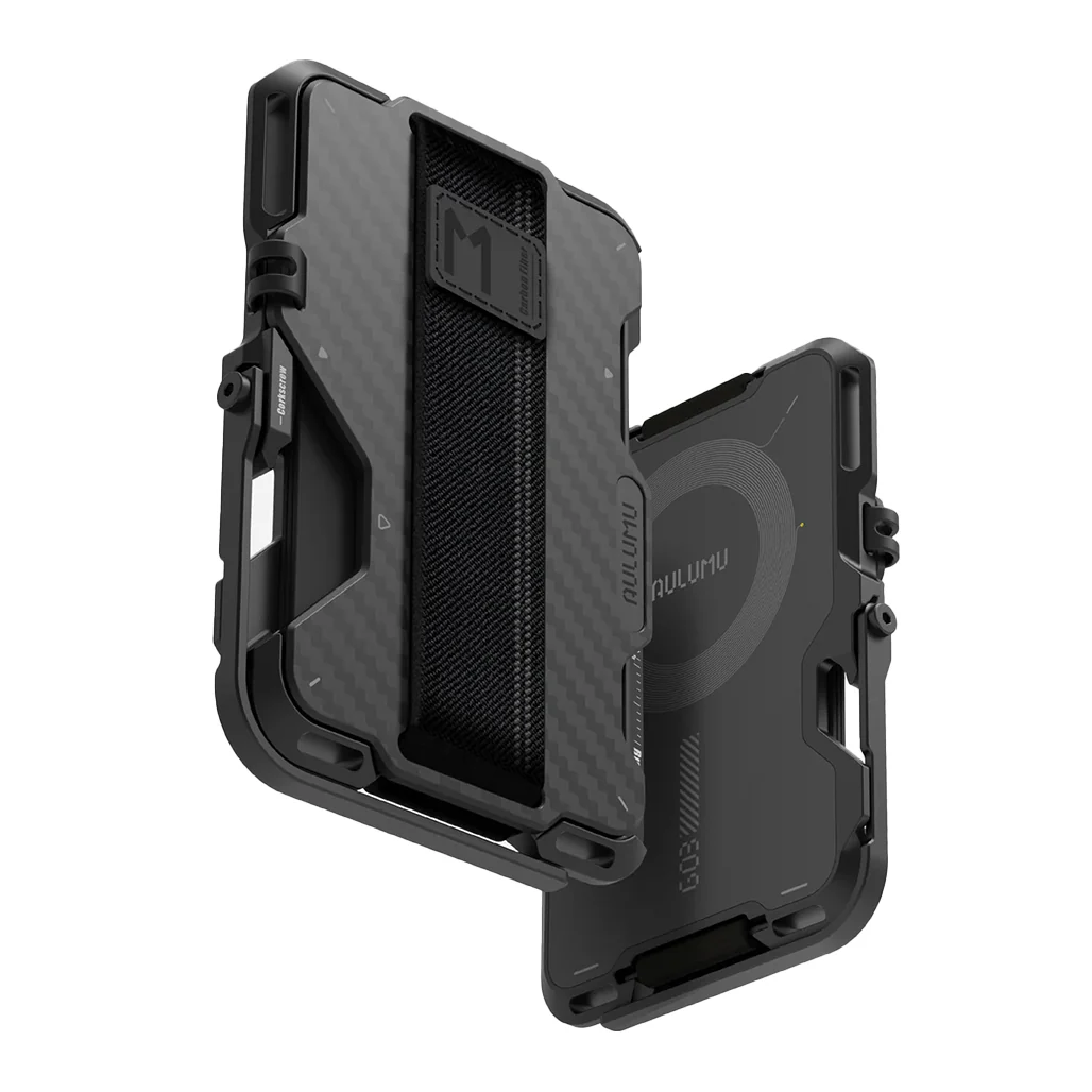 AULUMU G03 Multi-Tool Magnetic Metal Wallet | Carbon Fiber Cover | MagSafe - Image 9