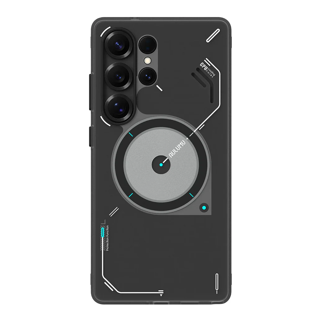 AULUMU S25 Frosted Case for Galaxy S25 Ultra – Glow-in-the-Dark