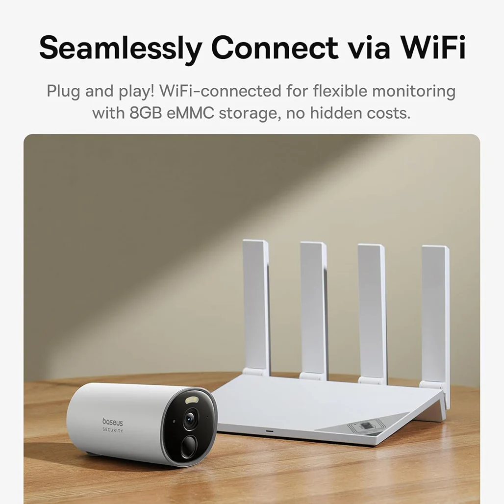Baseus B1 - Wireless Outdoor Security Camera - Image 7
