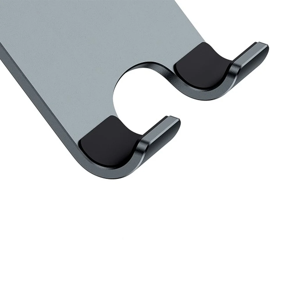 Baseus Desktop Biaxial Foldable Metal Stand for Tablets - Grey - Image 4