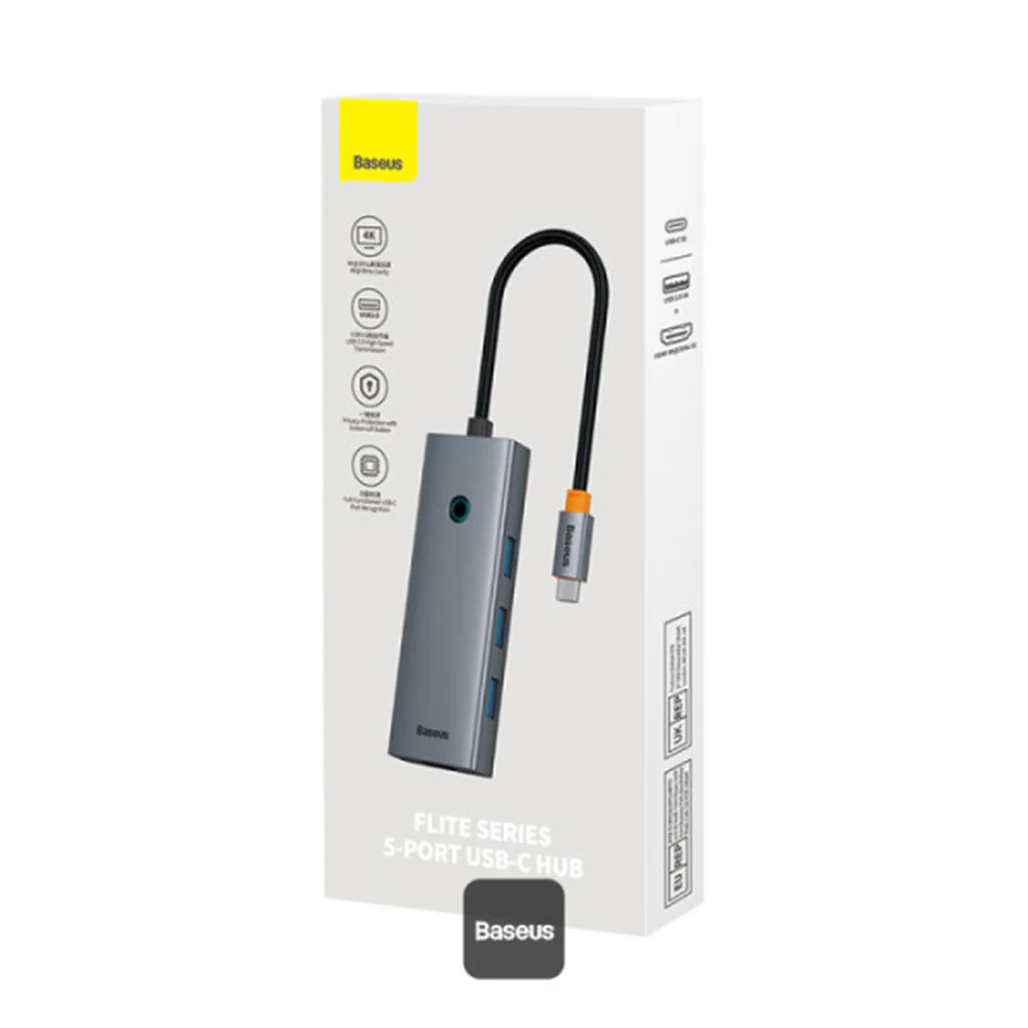 Baseus Flite Series 5-in-1 USB-C Hub - Image 8