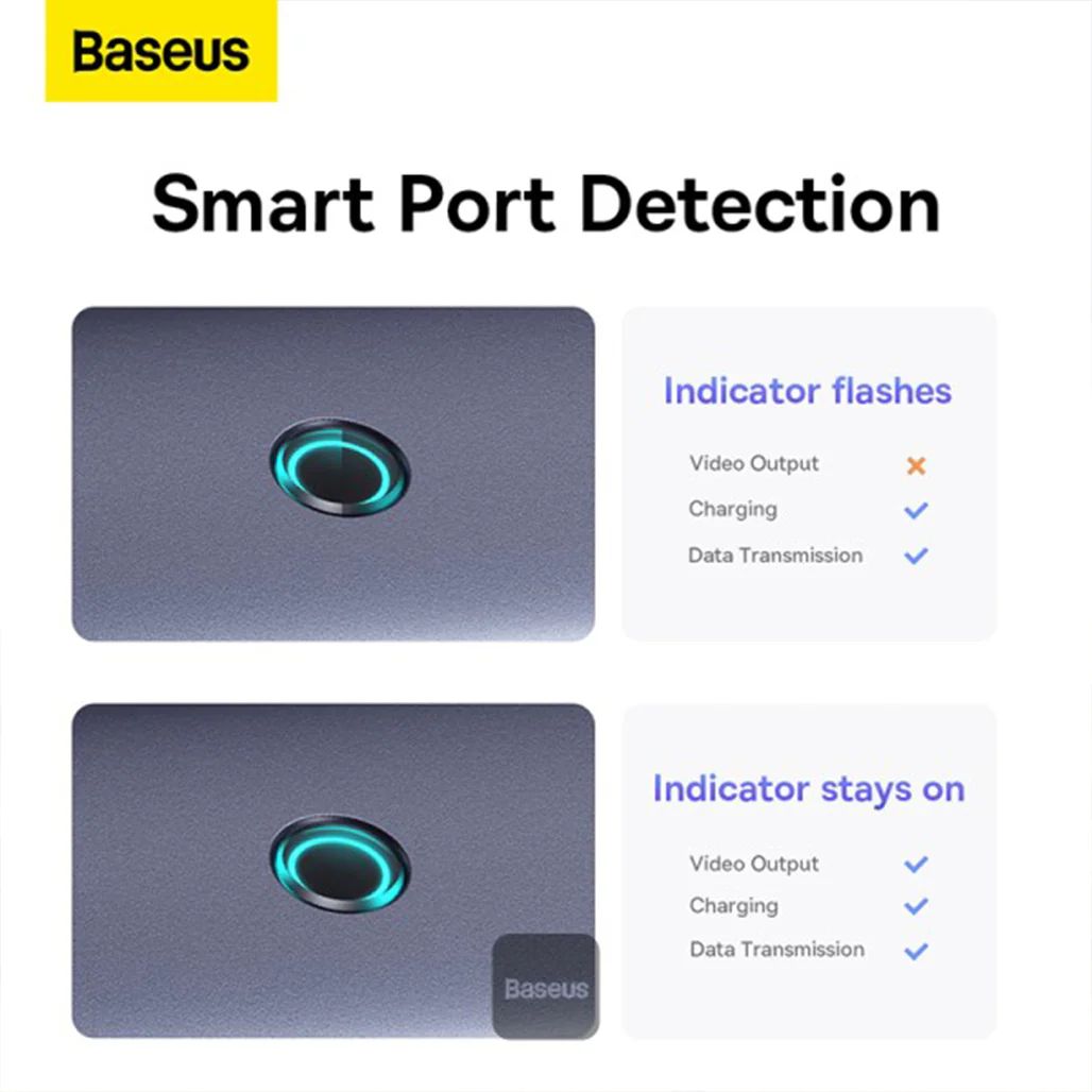 Baseus Flite Series 7-Port HUB Docking Station - Image 6