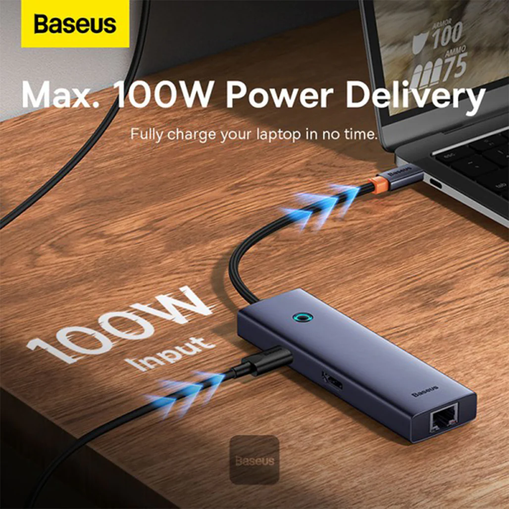 Baseus Flite Series 7-Port HUB Docking Station - Image 7