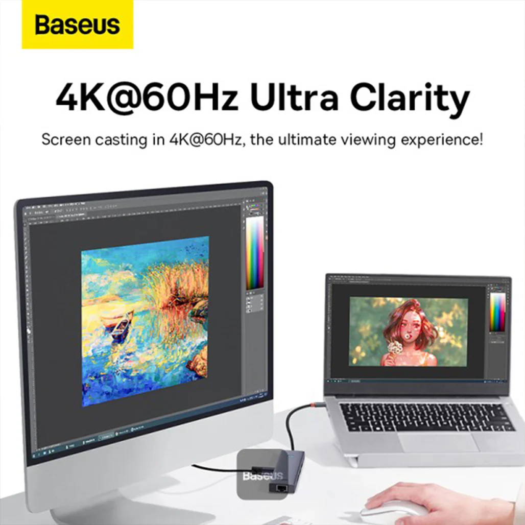Baseus Flite Series 7-Port HUB Docking Station - Image 8