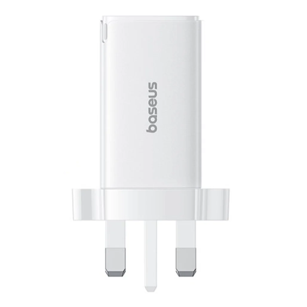Baseus GaN5 Pro 65W 3-Port Fast Charger with Dual Type-C and USB-A | UK Plug | Ideal for iPhone, MacBook, iPad, Samsung, and Type-C Devices - Image 8