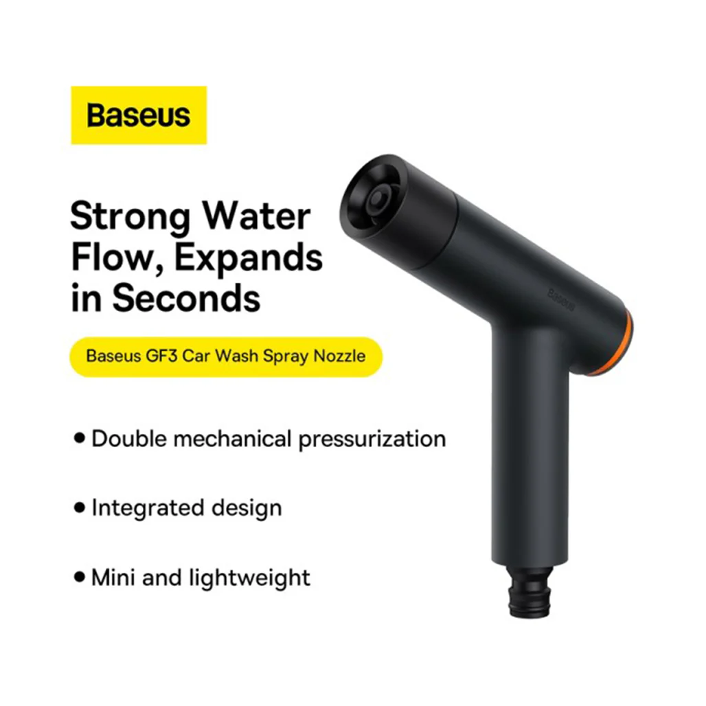 Baseus GF3 Metal Handheld Nozzle Sprayer with 30M Hose - Image 4