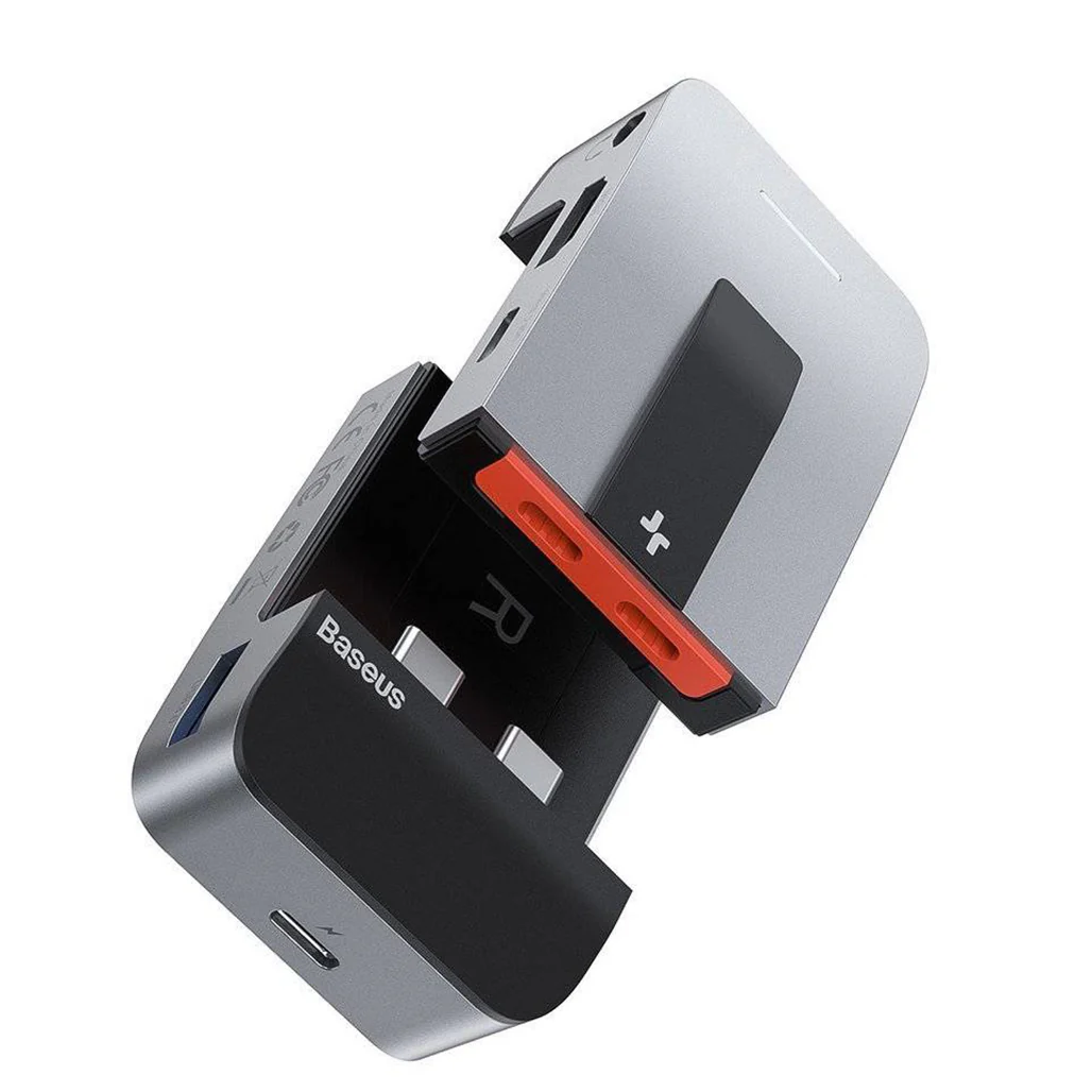 Baseus Armor Age Type-C Multifunctional Hub & Laptop Stand – 9 Ports, 40Gbps, 5K Resolution - Image 3