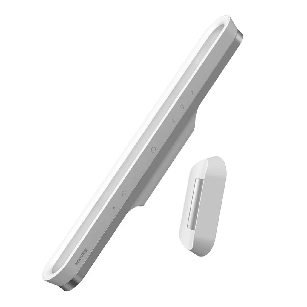 Baseus Magnetic Stepless Dimming Charging Desk Lamp Pro - White - Image 3
