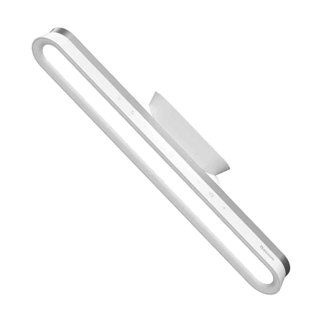 Baseus Magnetic Stepless Dimming Charging Desk Lamp Pro - White - Image 4