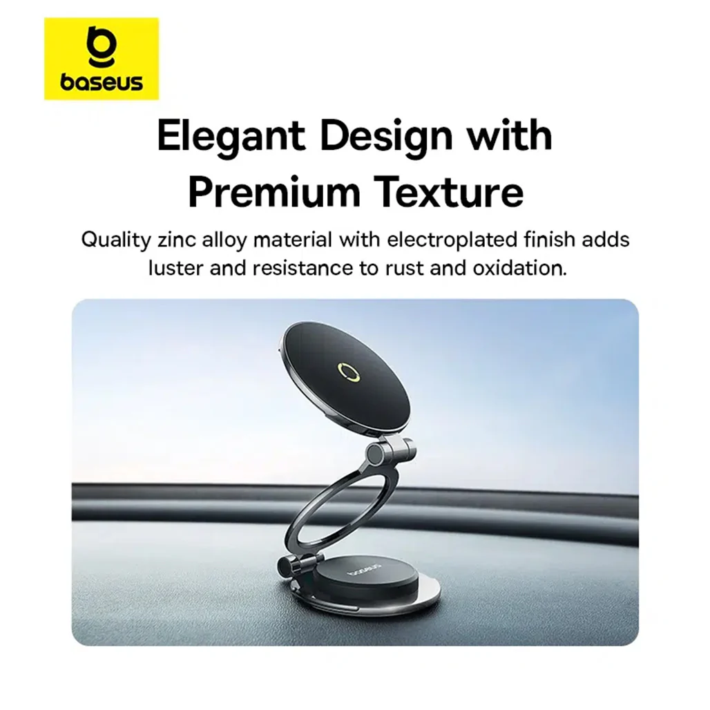 Baseus MagPro Series II Magnetic Car Mount Stick-On Version – Secure and Stylish Smartphone Holder - Image 10