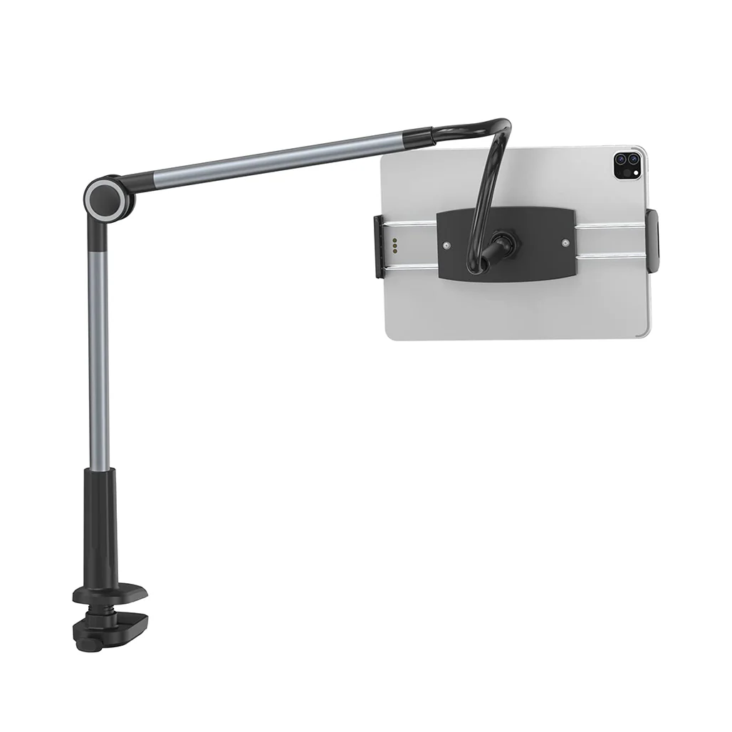 Baseus Otaku Life Rotary Adjustment Lazy Holder Pro for Phone & iPad - Gray - Image 2