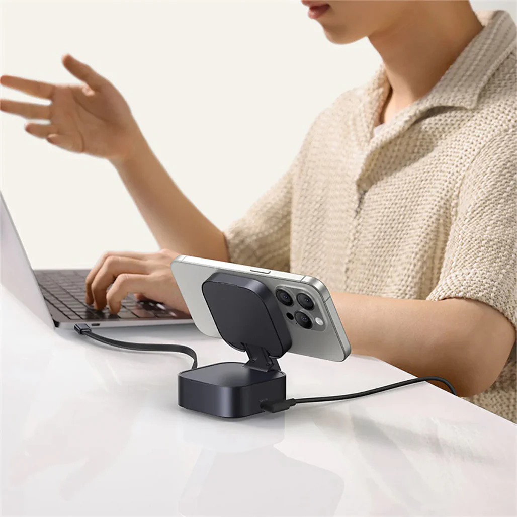 Baseus PicoGo 2-in-1 Magnetic Wireless Charger Qi2 67W – Fast, Portable Charging Solution for iPhone & Laptop - Image 7