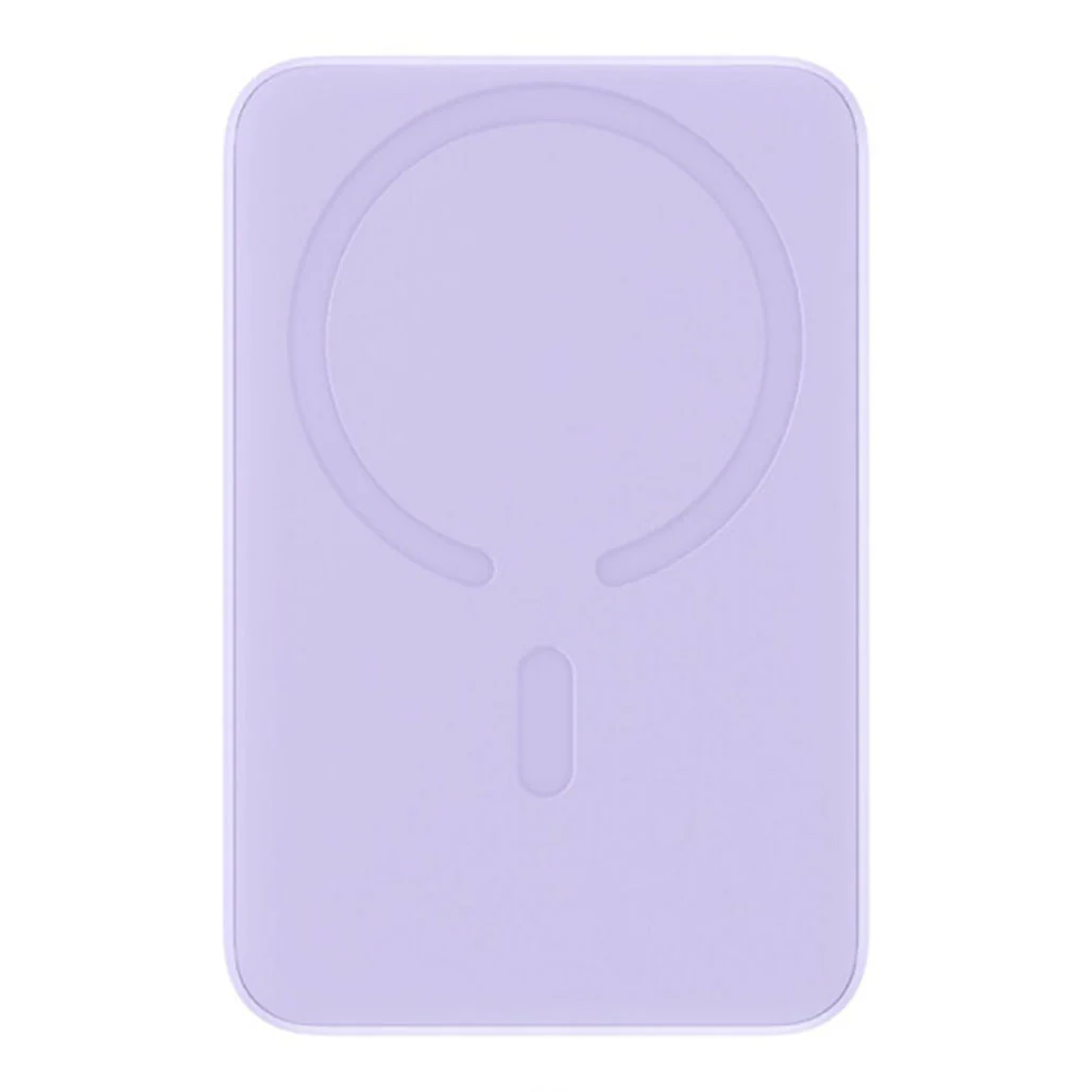 Baseus Magnetic Mini Wireless Fast Charge Power Bank 10000mAh 20W - Purple | Includes Type-C to Type-C Cable - Image 2